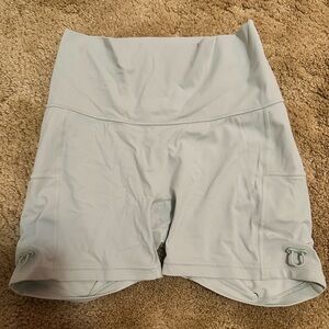 Light green Gymshark legacy shorts. Size M